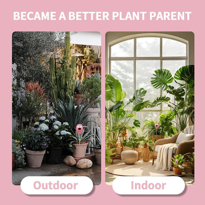 Soil Moisture Meter, Garden Plant Water Meter, Plants Moisture Meter, Lawn Soil Tester, Soil Water Gauge for Potted Plants, Plant Moisture Monitor No Battery Required Free Plant Watering Guide (1)