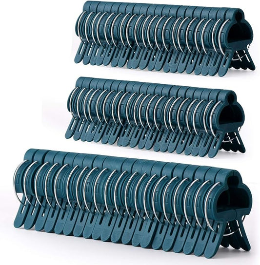 60PCS Plant Clips 2 Sizes Adjusting Reusable Garden Plant Supports Clips for Supporting Stems of Flower Vine Vegetables Tomatoes Climbing