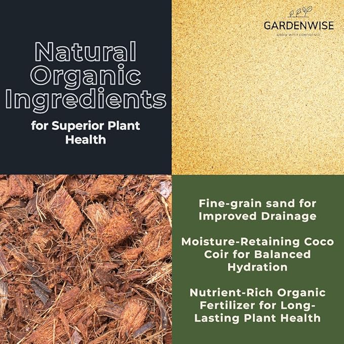 Organic Olive Tree Potting Mix – Fast-Draining, Nutrient-Rich Soil for Indoor & Outdoor Olive Trees – Mediterranean Plant Care – Long-Lasting Formula (2 QUARTS)