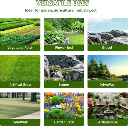 Heavy Duty Weed Barrier, 3.2oz Black Weed Blocker Fabric, Garden Fabric Weed Barrier, Weed Control Fabric Ground Cover, Landscape Fabric for Road, Gardening Mat (4FT*300FT)