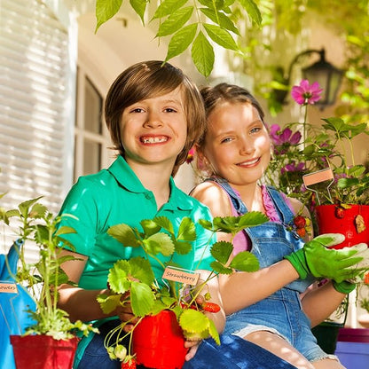 100 Pcs Metal Garden Plant Labels Weatherproof Banner Copper Plant Tags, Metal Copper Garden Markers, Reusable Height 10.5 Label Area 2.5'' x 7/8''