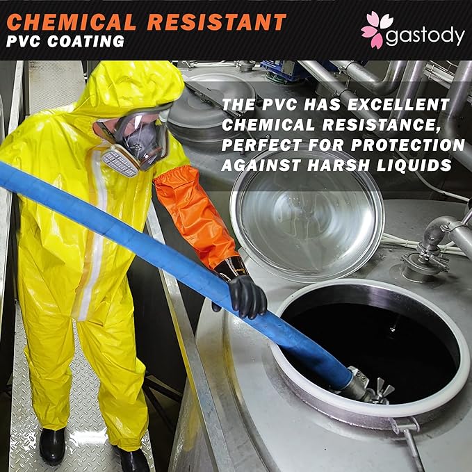 Gastody™ - Chemical Resistant Gloves, Reusable,Heavy Duty Safety Work Gloves,Resist Acid,Oil,Alkali - S-M-L-XL-XXL Size