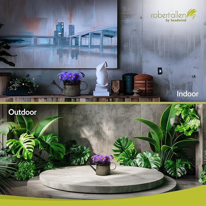 Headwind Countryside Collection - 6 Inch Aged Mocha Brown Galvanized Plant Watering Can for Outdoor & Indoor - Vintage Metal Watering Can Outdoor Planter by Robert Allen