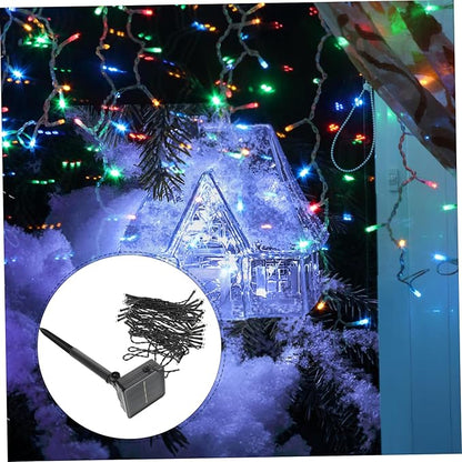 Solar String Lights Outdoor LED Solar Powered Garden Decor Warm White for Patio Fence Balcony for Use