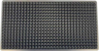 512 Cell Seedling Plastic Nursery Trays, 10 Pack, Thick Durable Germination Plug Trays, 5120 Cells Reusable Plant Propagation