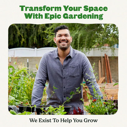 Epic Gardening Reusable Seed Starter Tray - 6 Cell/24 Seedling Starter Trays - Easy Watering, Indoor Greenhouse, Plant Starter, Gardener-Friendly for Seedlings | UV-Treated & BPA-Free - Terracotta