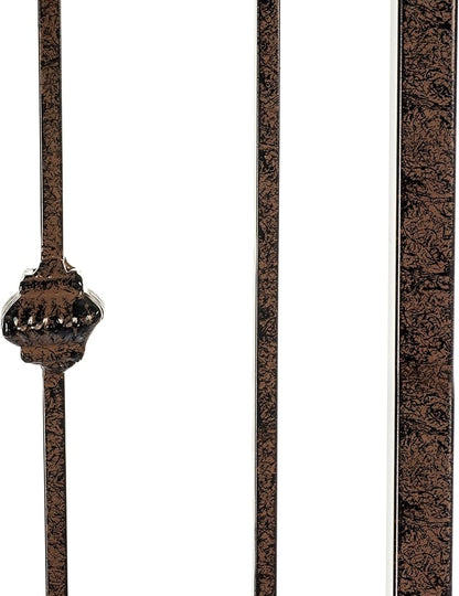 H Potter Trellis Garden Large Wrought Iron Heavy Scroll Metal Decoration Weather Resistant Lawn Patio Screen