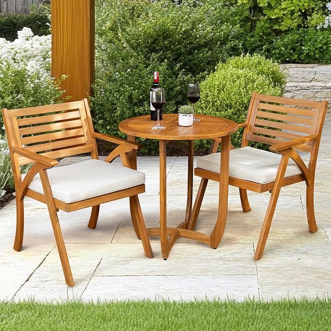 IDZO Sauvage Bistro Armchairs with Table - Set of 3