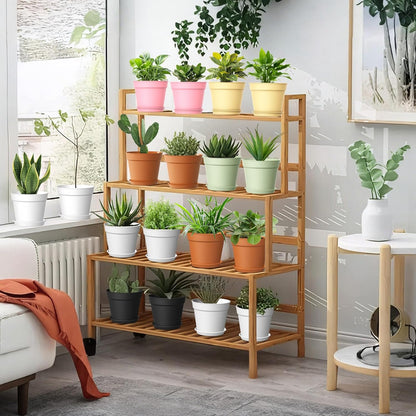 20 Pack 6 Inch Plant Pots with Drainage and Saucers, White Plastic Flower Pots for Indoor and Outdoor Plants, Stackable Nursery Planters for Houseplants and Herbs, White