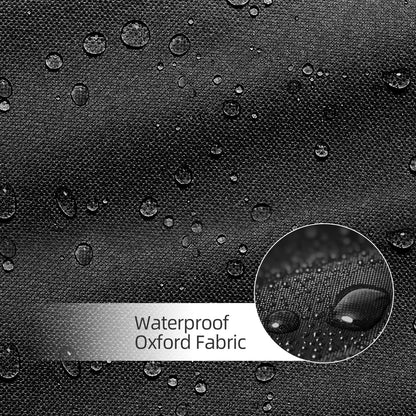 Outdoor Cushion Storage Bags 48 Inch Waterproof Extra-Large Patio Cushion Storage with Zipper & Padded Handle for Patio Furniture Christmas Tree