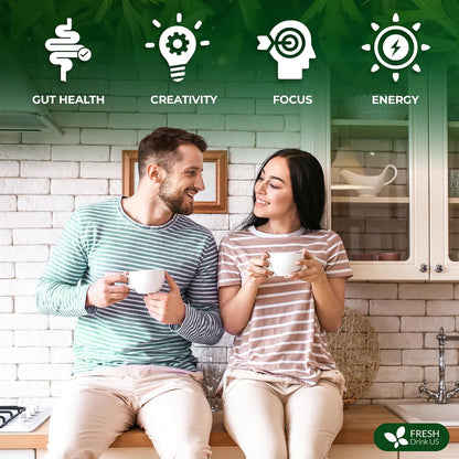 FreshDrinkUS, Premium Wormwood Tea - 135 Tea Bags - Handcrafted Herbal Blend, Caffeine-Free – Smooth Taste & Naturally Refreshing.