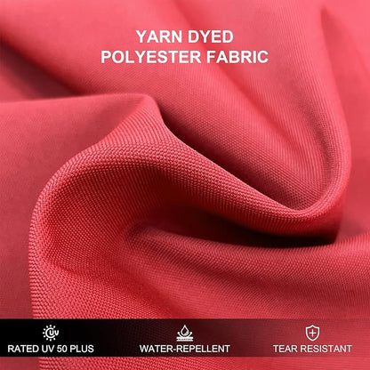 PURPLE LEAF 9 X 11 FT Cantilever Patio Umbrellas with Base Included, Large Square Offset Umbrella with 360° Rotation, Outdoor Aluminum Pool Umbrella for Pool Lawn Garden, Terra