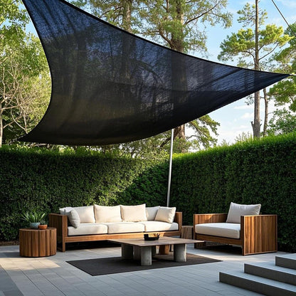 winemana 40% Black Shade Cloth, 3.3 x 10 FT Garden Mesh Tarp for Plants Heat Protection with Grommets, Sunshade Plant Cover for Greenhouse, Barns Kennel, Outdoor Netting Screens for Patio & Porch