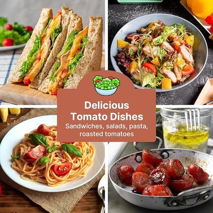 Cherokee Purple Tomato Seeds, Approx 106 Seeds - Non-GMO Heirloom Tomato Vegetable Seeds for Planting Garden Outdoor