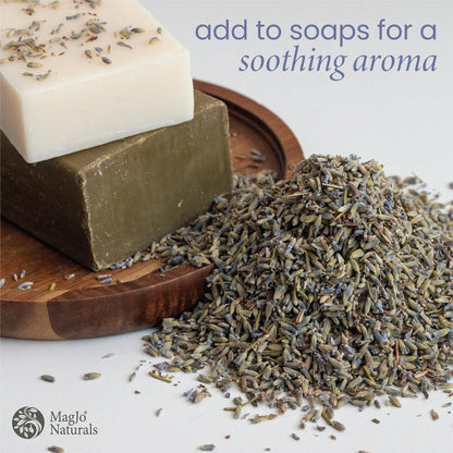 MagJo Naturals European Lavender Flowers (Extra Grade) - 100% Raw from Europe - 3 pounds