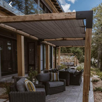 winemana 20x48 FT Black Shade Cloth, 70% UV Resistant Mesh Tarp with Reinforced Grommets, Breathable Sun Shade Net for Garden, Greenhouse, Patio Plants and Animal Coop Cover