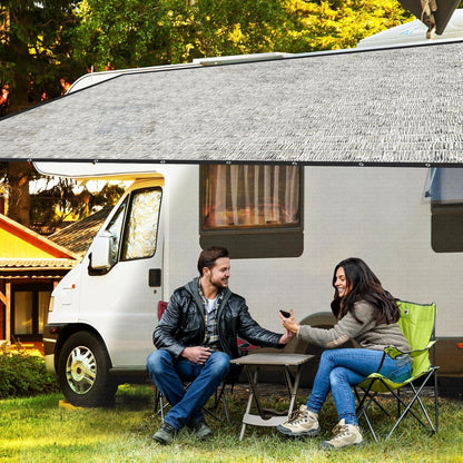 90% Aluminum Shade Cloth for Cars- Reflective Aluminium Shade Netting Sun Shade Cover with Grommets for Cars, Dogs, Outdoor, RV, Patio(Silver)