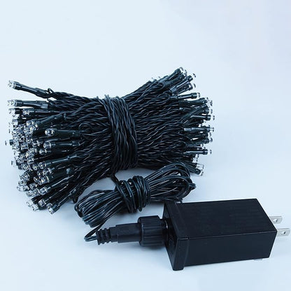 Connectable 240LED 88Ft 13Modes Christmas Lights Outdoor Indoor | Extendable Green Wire Christmas String Lights with Timer | Twinkle Fairy Light Plug in for Xmas Tree Garden Decor Party (Blue)