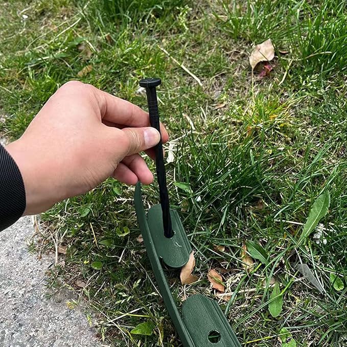 Landscape Edging 66FT,Garden Edging Borders [Extra Tall 4IN High] with 100 pcs Plastic Stakes, Lawn Edging Flexible DIY Fence for Landscaping,Flower Bed,Grass,Gravel,Tree Surrounding-Green