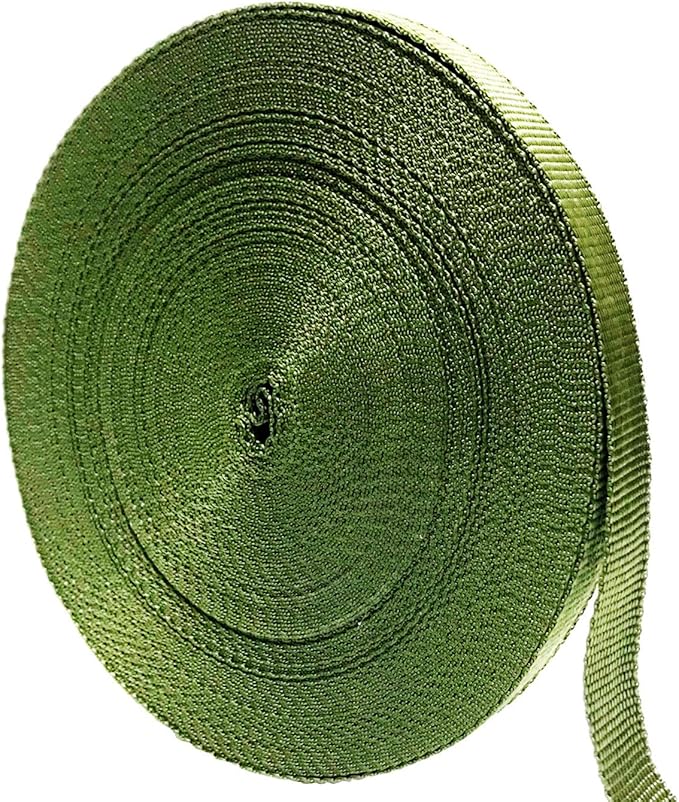 160FT Tree Tie Straps for Staking, Tree and Plant Supports for Effective Growing Green Blend in with Landscaping for Guying Young Trees Straight (1,850 Lbs Strength, Green)