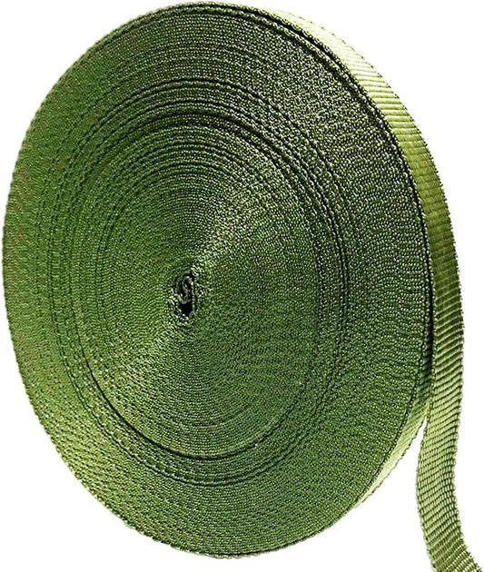 160FT Tree Tie Straps for Staking, Tree and Plant Supports for Effective Growing Green Blend in with Landscaping for Guying Young Trees Straight (1,850 Lbs Strength, Green)