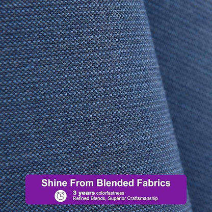 PURPLE LEAF 9' X 11.5' Rectangle Patio Umbrella Outdoor Large Aluminum Cantilever Umbrella with 3-Year Fade Resistance Recycled Fabric and 360-degree Rotation for Deck Pool Garden, Ocean Slate