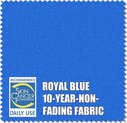 EliteShade USA Atlas 3-Tier 11FT Full Aluminum Cantilever Patio Umbrella for Outdoor restaurant Garden Courtyard Deck Pool and Marketing with Light(No battery),Royal Blue