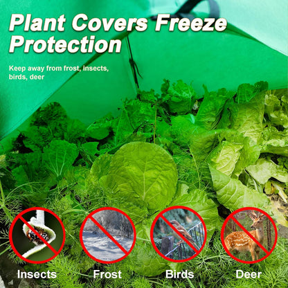 29″*29″*31″ Winter Plant Warm Covers - Raised Bed Cover, Garden Row Accelerator, Warm Tent Freeze Protection Humidity Domes for Germination, Seedling Propagation Protecting Plants from Animals 2 PCS