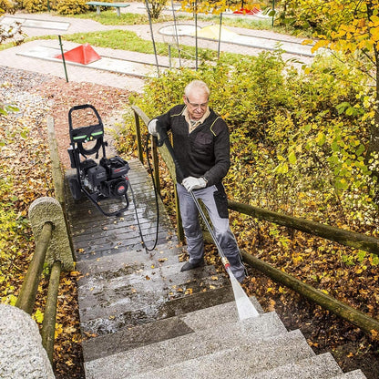 4200 PSI Gas Pressure Washer, 4.0 Max GPM 212CC 7HP Commercial Gas Power Washer, Spray Gun and Wand, 5 Nozzle Set, for Cars/Fences/Driveways/Homes/Patios/Furniture