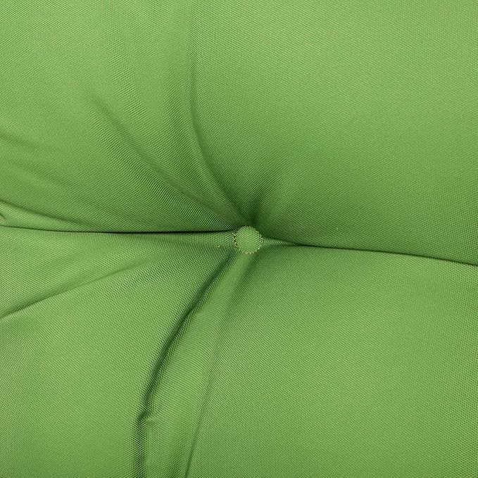 ARTPLAN All Weather Chair Outdoor Cushions Wicker Tufted Pillow with Back for Outdoor Furniture