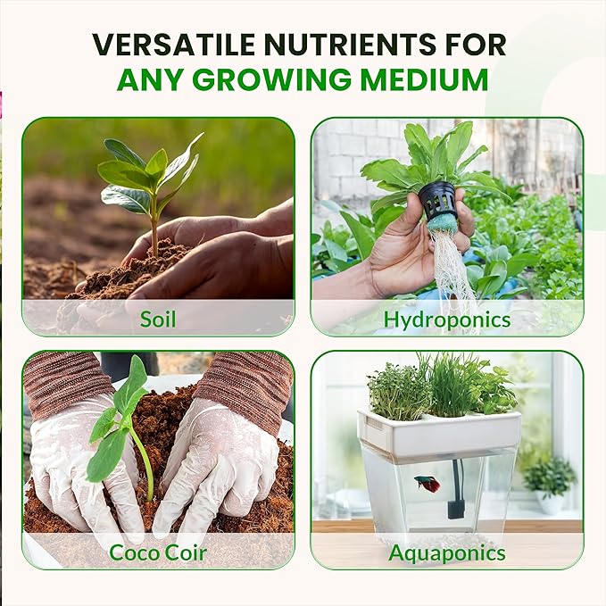 Humboldts Secret Base A & B Liquid Hydroponic Fertilizer | Complete Hydroponic Nutrients for Indoor and Outdoor Plants | Supports Healthy Vegetative Growth and Flowering Stage | 32 Ounce Set