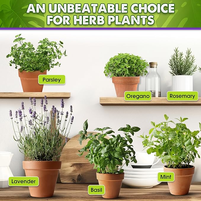 DUSPRO Recycle Pre-Mixed House Plant Soil Aroid Potting Mix 7-in-1 with Coco Coir, Peat Moss, Perlite, Worm Casting, Pumice, Pine Bark & Gypsum, Tropical Potting Mix for Indoor Plants, Herbs 8QRT