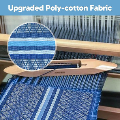 SUNCREAT Hammocks Double Hammock with Curved Spreader Bar, Outdoor Portable Hammock with Carrying Bag & Tree Straps for Bedroom, Patio, Backyard, Balcony, Max 450lbs Capacity, Blue