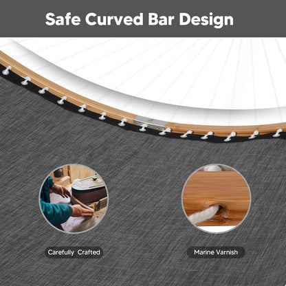 SUNCREAT Hammocks Portable Double Outdoor Hammock, 450lbs Capacity, Quick Dry 2 Person Hammock with Carrying Bag, Dark Gray