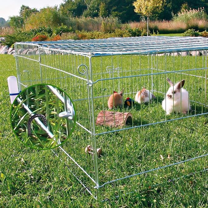 AAGUT Rebar Stakes 16 Inch J Hook Heavy Duty 16 Pack, 3/8 Inch Black Coated Metal Steel Ground Anchors Chain Link Fence Stakes for Camping Tent, Inflatables, Yard Decorations, Canopies & Swing Sets