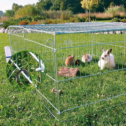 AAGUT Rebar Stakes 16 Inch J Hook Heavy Duty 8 Pack, 3/8 Inch Black Coated Metal Steel Ground Anchors Chain Link Fence Stakes for Camping Tent, Inflatables, Yard Decorations, Canopies & Swing Sets