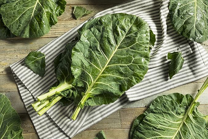 Greens Seeds Collection, 2500+ Seeds, 9 Heirloom Varieties, Arugula, Beet, Upland Cress, Vates Collard, Red Russian Kale, Crisphead Lettuce, Parris Island Lettuce, Tatsoi Mustard, Viroflay Spinach