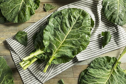 Greens Seeds Collection, 2500+ Seeds, 9 Heirloom Varieties, Arugula, Beet, Upland Cress, Vates Collard, Red Russian Kale, Crisphead Lettuce, Parris Island Lettuce, Tatsoi Mustard, Viroflay Spinach