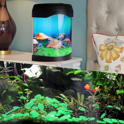 OSOPOLA 150 PCS Luminous Stones - Green Glow Rocks Decorations DIY Decorative Pebbles for Aquarium Fish Tank Sidewalk Garden Path Patio Terrace Lawn Yard Jade Ornaments Vert Cobbles Decor FD05GR150