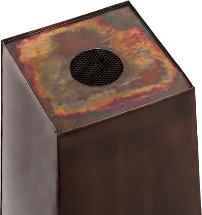 H Potter Tall Planter Large Copper Flower Pot Outdoor Indoor Patio