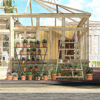 Fcacti 3 Inches Small Terracotta Pots with Saucer, 12 Pack 3" Terra Cotta Planter with Drainage Holes, Small Clay Flower Pots for Plants, Succulents, Crafts, Wedding Favor