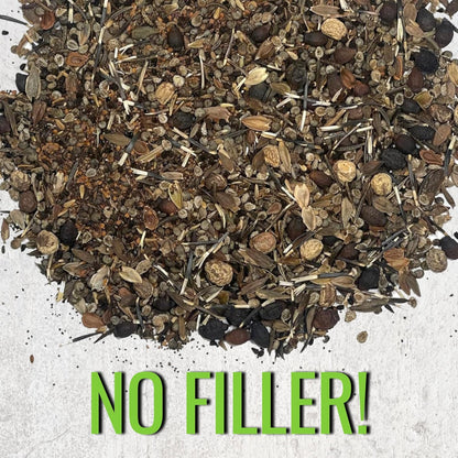 Seed Needs Wildflower Seeds Hummingbird and Butterfly Seed Mix | 5 Packs (1 Ounce Each) No Filler 23 Varieties Garden Seeds Annual & Perennial Species | Pollinator Attracting Flower Seed | Bulk