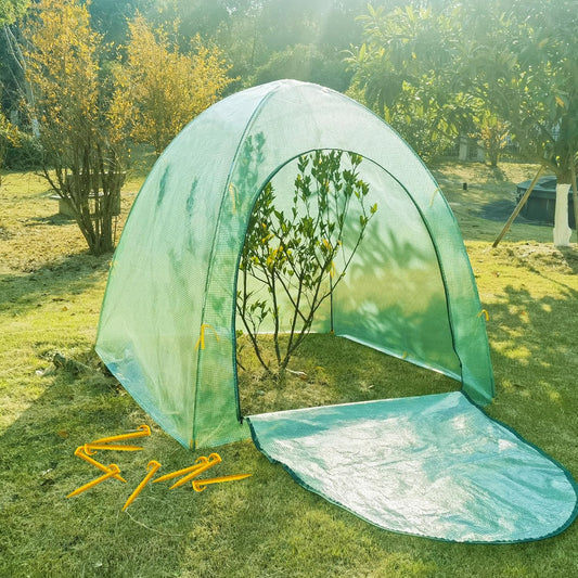 59″*59″*60″ Winter Plant Warm Covers - Raised Bed Cover, Garden Row Accelerator, Warm Tent Freeze Protection Humidity Domes for Germination, Seedling Propagation Protecting Plants from Animals