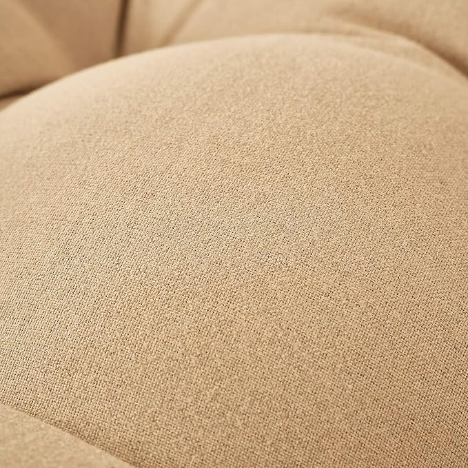 ARTPLAN All Weather Chair Outdoor Cushions Wicker Tufted Pillow with Back for Outdoor Furniture