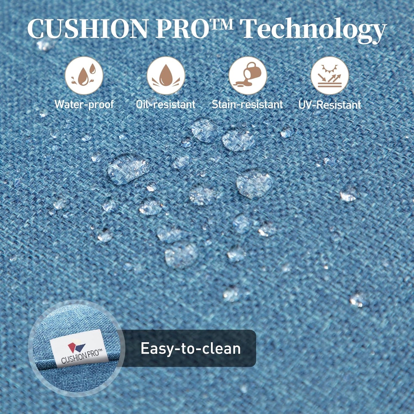 Metal Outdoor Rocker Patio Chairs Set of 2 with 5.75" Extra Thick Cushion, 2 Piece High Back Rocker Patio Chairs All Weather Outdoor Furniture Seating for Deck Balcony Porch, Navy