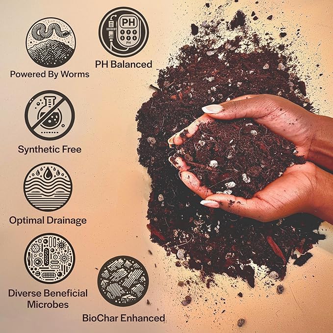 Craft Aroid Potting Mix- Elite Organic Alocasia, Philodendron, Monstera Soil Mix, Chunky, Well Draining Potting Soil for Indoor Plants, All Tropical Plants & Houseplants, Sustainable & Peat Free 8QT