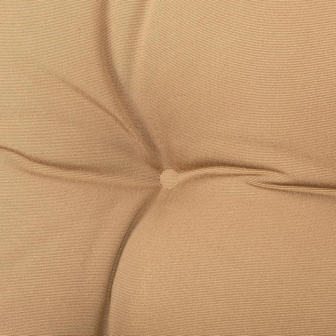 ARTPLAN All Weather Chair Outdoor Cushions Wicker Tufted Pillow with Back for Outdoor Furniture