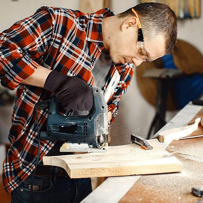 ABC PACK & SUPPLY Brown Jersey Gloves for Men and Women. Brown Jersey Work Gloves. Polyester and Cotton Garden Gloves