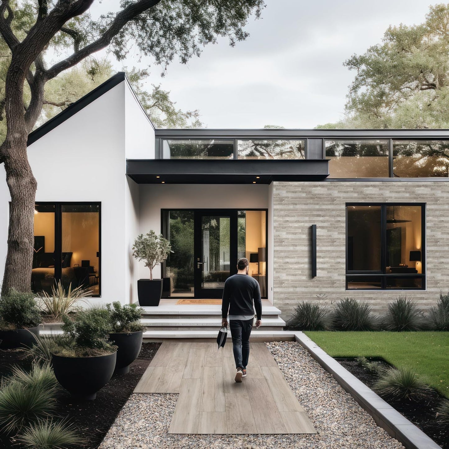 MSI Amazon Decorative Polished Multicolor Pebbles, 0.4 inch - 1.2 inch, 40 lb. Bag (55 Bags/Pallet)