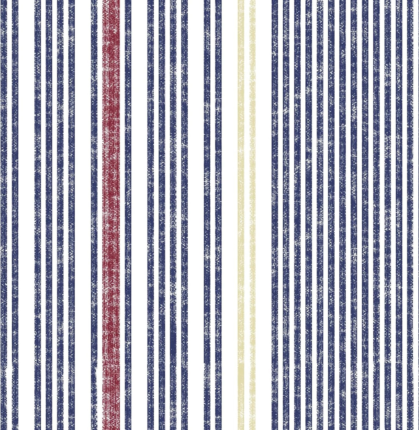 LVTXIII Outdoor Tufted High Back Cushions Set of 2 Patio Seasonal Replacement Rocking Chair Cushion with Ties, Solid Seat and Back Chair Cushion, (44” L x 22W”, Stripe Denim Blue)